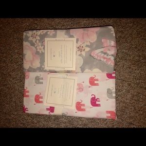 Pottery barn Kids crib sheets .